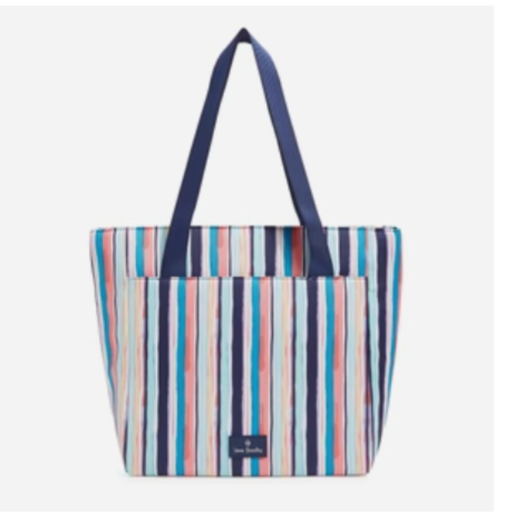 Vera Bradley Cabana Stripe -  Large Cooler Bag